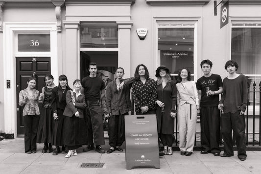 Hojicha at the Opening of Unknown Archive London